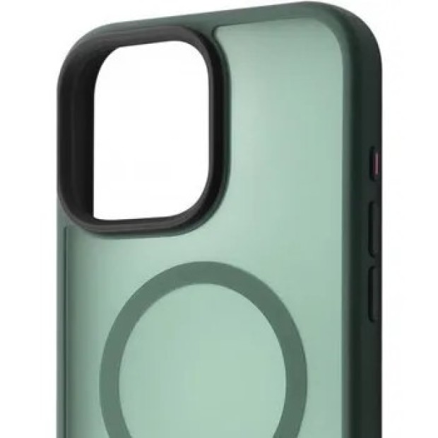 Чехол WAVE Matte Insane Case with MagSafe iPhone 16 Pro (Green)