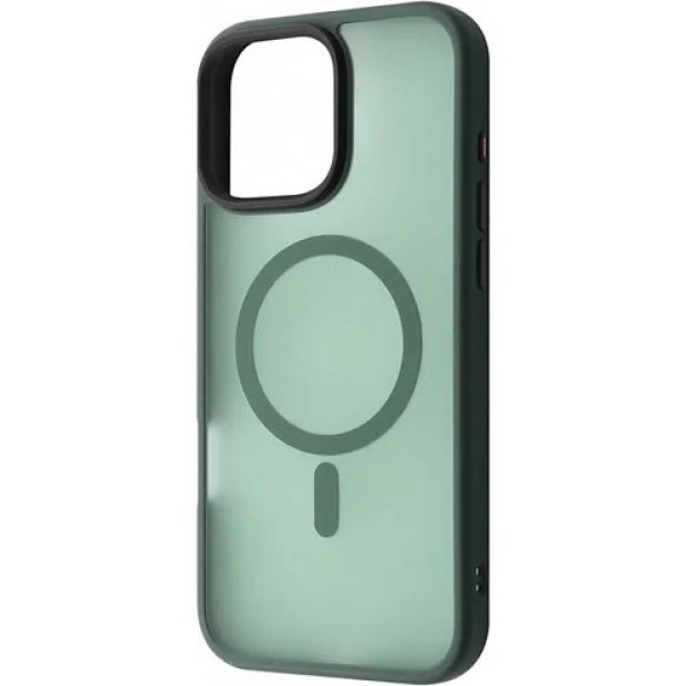 Чехол WAVE Matte Insane Case with MagSafe iPhone 16 Pro (Green)