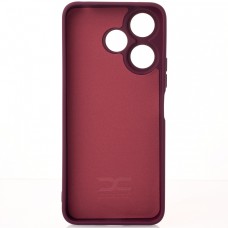 Силикон Original Xiaomi Redmi 13 4G / Poco M6 4G (ShutCam) (Бордовый)