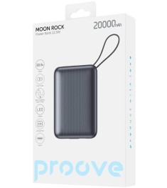 PowerBank Proove Moon Rock 22.5W 20000mAh (Grey)