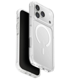 Чехол UNIQ Combat Magnetic Apple iPhone 17 Pro Max (Transparent / White)