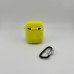 Чохол для навушників Full Silicone Case with Microfiber Apple AirPods (47) Lemonade