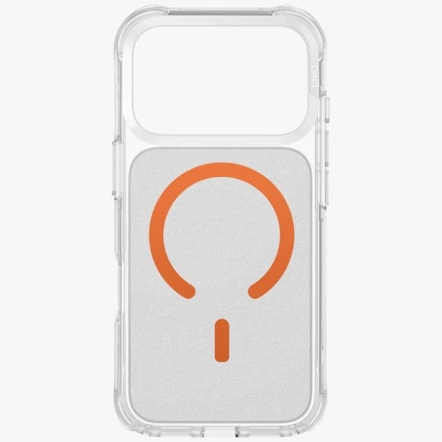 Чехол UNIQ LifePro Xtreme Magnetic Apple iPhone 17 Pro (Transparent / Orange)