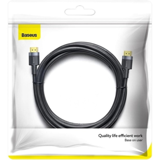 Кабель Baseus Cafule HDMI - HDMI 3m 4K CADKLF-G01