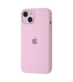 Силіконовий чохол Original Round для Apple iPhone 13  /  14 (36), рожевий цукерк..
