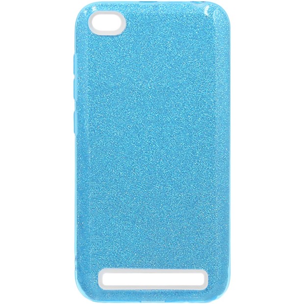 Силикон Glitter Xiaomi Redmi 5a (синий) Силикон Glitter Xiaomi Redmi 5a (синий)