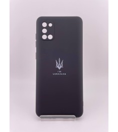 Силікон Original Patriot Samsung Galaxy A31 (ShutCam) (Чорний)