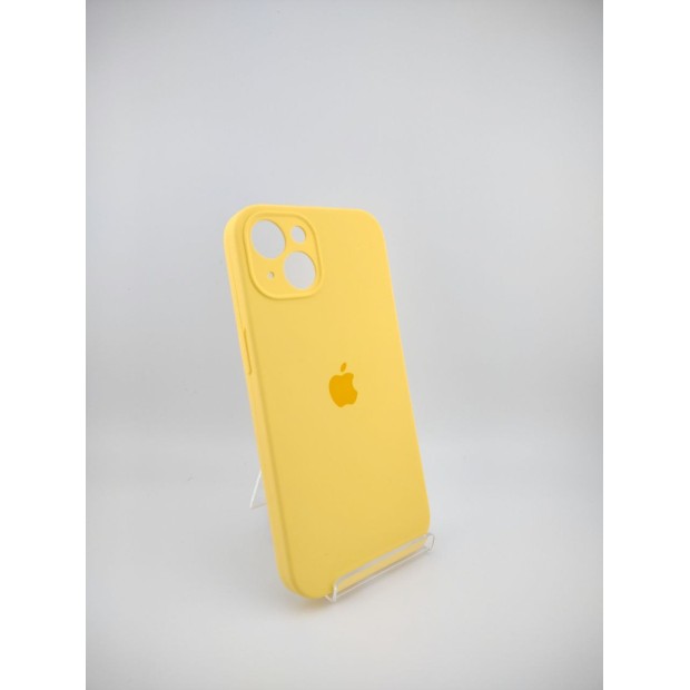Силіконовий чохол Original RoundCam для Apple iPhone 13 (13) Жовтий