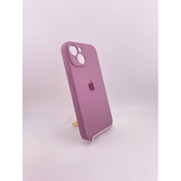 Силіконовий чохол Original RoundCam для Apple iPhone 15 (01) Bilberry