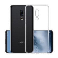 Силикон WS Meizu M16 Plus (прозрачный)