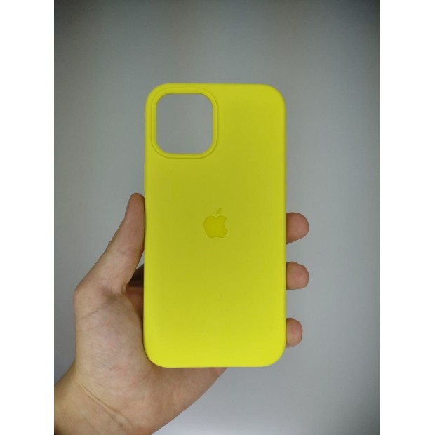 Силикон Original Case Apple iPhone 12 Pro Max (47) Lemonade