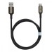 USB-кабель Proove Dense Metal 3A (1m) (Type-C) (чорний)