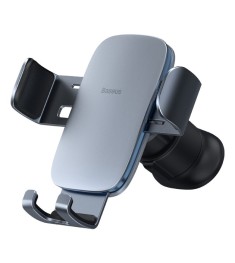 Baseus Metal Age 2 Gravity Car Mount (Air Outlet Version) (Silver) SUJS000012