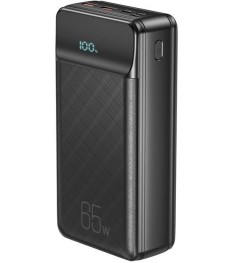 Зовнішній акумулятор XO PR201 30000mAh PD 65W + QC 22.5W (Чорний) U