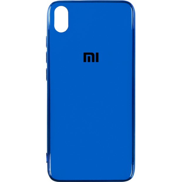 Наложка Glass Case Xiaomi Redmi 7A (Синій)
