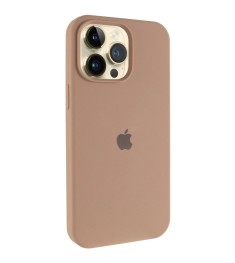 Силикон Original Round Case Apple iPhone 14 Pro Max (65) Beige
