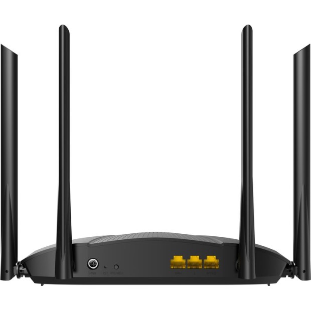 Бездротовий маршрутизатор Tenda TX12 2.4  /  5 ГГц (двохдіапазонний) (Чорний)