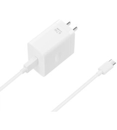 СЗУ-адаптер OPPO SUPERVOOC 67W 1USB + кабель Type-C (білий) (оригінальна збірка)..