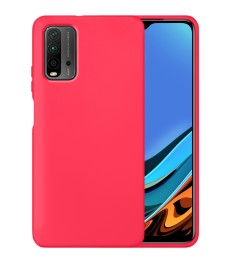 Силикон Original 360 Case Xiaomi Redmi 9T (Малиновый)