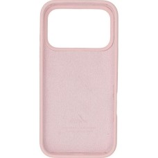 Силіконовий чохол Original Round Case для Apple iPhone 17 Pro (08) рожевий пісок