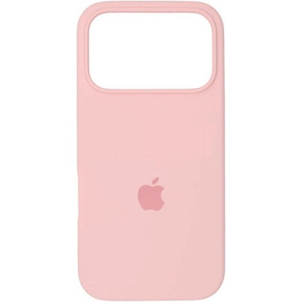 Силіконовий чохол Original Round Case для Apple iPhone 17 Pro (08) рожевий пісок
