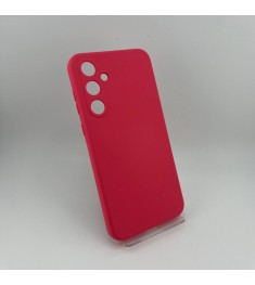 Силикон Original Samsung Galaxy A35 (ShutCam) (Малиновый)
