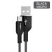 Moxom MX-KC14 Charger Adapter + MicroUSB Cable (Black)