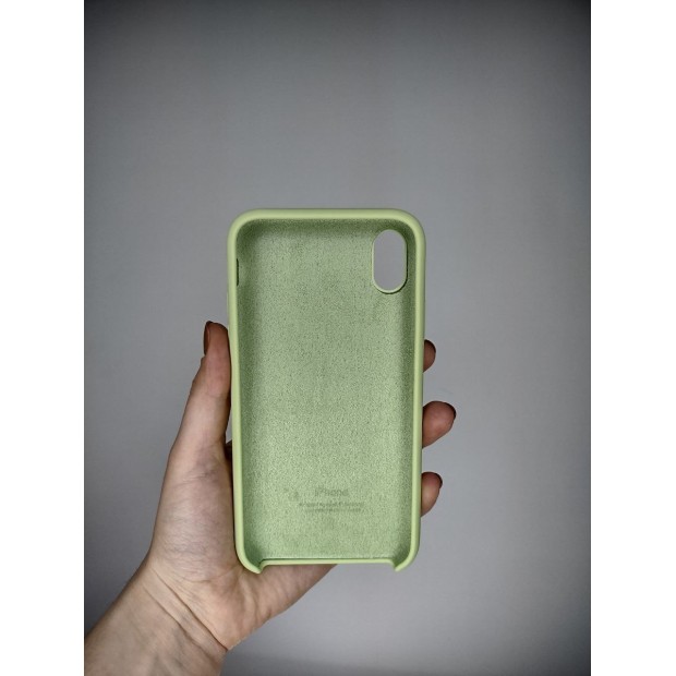 Силіконовий оригінальний чохол Apple для iPhone XR (Авокадо) Силіконовий оригінальний чохол Apple для iPhone XR (Авокадо)