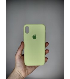 Силіконовий оригінальний чохол Apple для iPhone XR (Авокадо) Силіконовий оригінальний чохол Apple для iPhone XR (Авокадо)
