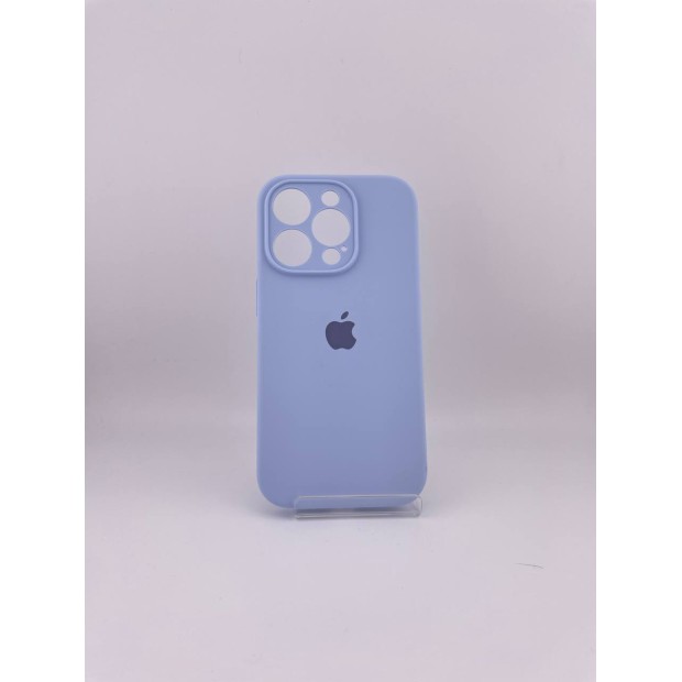 Силіконовий чохол Original RoundCam для Apple iPhone 14 Pro (15) Бузковий