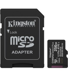 Карта пам'яті Kingston Canvas Select Plus Gen3 MicroSDXC 256ГБ (UHS-1) (A1) (Cla..
