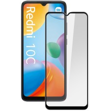 Захисне скло 5D Japan HD для Xiaomi Redmi 10C  /  12C  /  A3  /  A3X  /  Poco C40 Чорне
