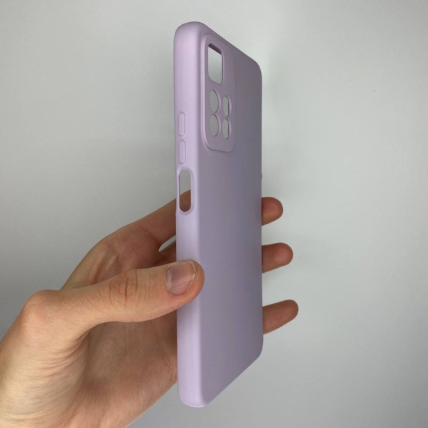 Силіконовий чохол Original 360 для Xiaomi Redmi Note 11 Pro Plus 5G (ShutCam) (Лавандовий)