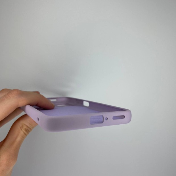 Силіконовий чохол Original 360 для Xiaomi Redmi Note 11 Pro Plus 5G (ShutCam) (Лавандовий)