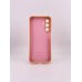 Силикон Original Samsung Galaxy A25 (ShutCam) (Персиковый)