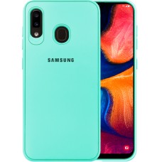 Силикон Junket Case Samsung Galaxy A20 / A30 (2019) (Бирюзовый)