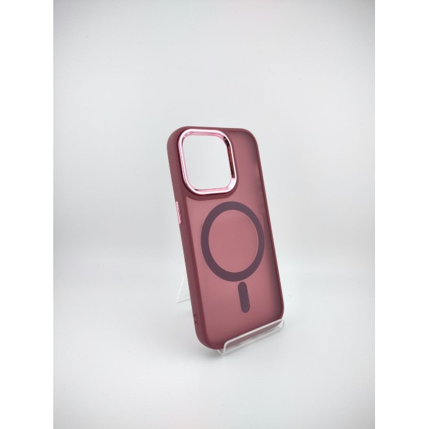 Чохол Totu Space Magsafe для Apple iPhone 14 Pro (Бордовий)