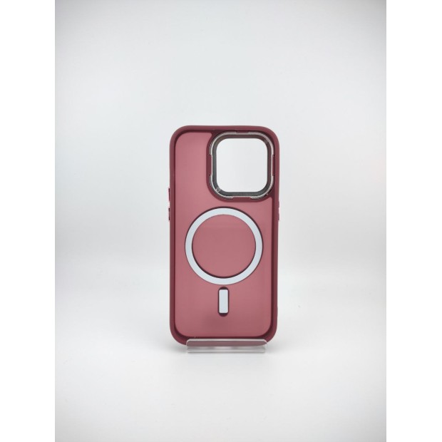 Чохол Totu Space Magsafe для Apple iPhone 14 Pro (Бордовий)