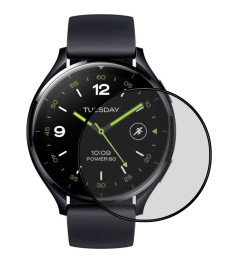 Защитное стекло 5D Xiaomi Watch 2 Titan Black