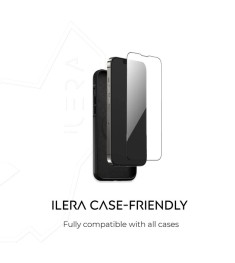 Защитное стекло iLera DeLuxe Incognito Apple iPhone 14 Pro Max (Black) iLInDL14P..