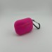 Чохол для навушників Full Silicone Case Apple AirPods Pro (60) Фуксія