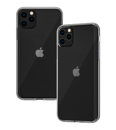 Силіконовий чохол WS для Apple iPhone 11 Pro Max (Прозорий)