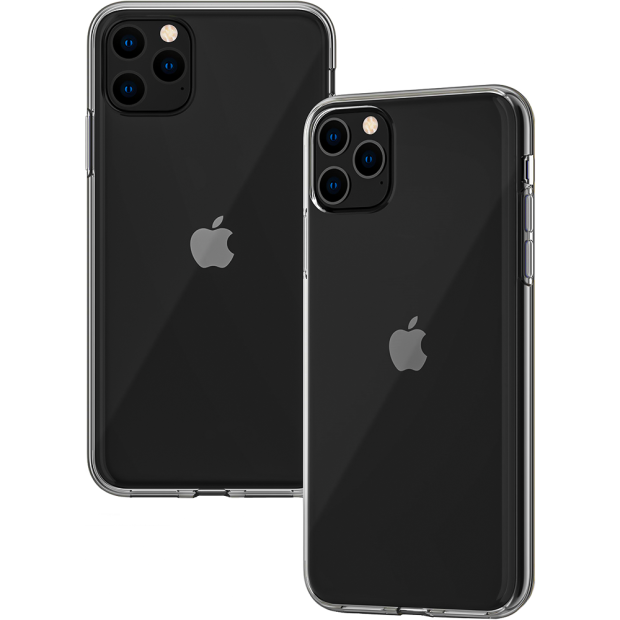 Силикон WS Apple iPhone 11 Pro Max (Прозрачный)