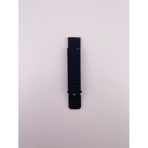 Remeshok for smartwatches universal Ocean Band 22mm (Black)