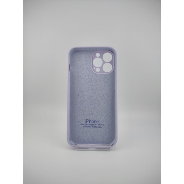 Силикон Original RoundCam Case Apple iPhone 13 Pro Max (43) Glycine