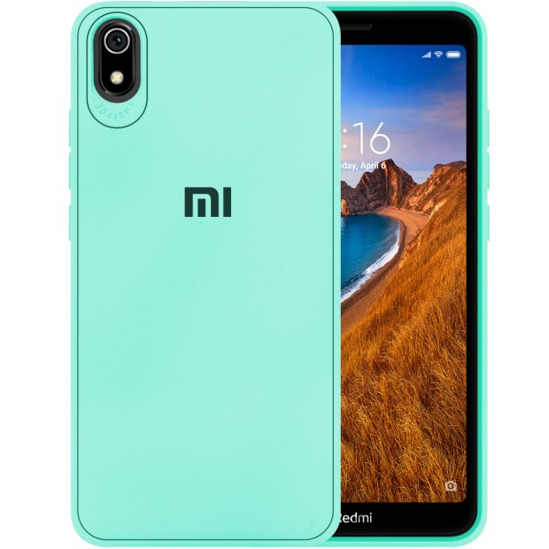 Силіконовий чохол Junket для Xiaomi Redmi 7A (Бірюзовий)