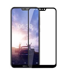 Захисне скло 5D Standard Nokia 6.1 Plus Чорне