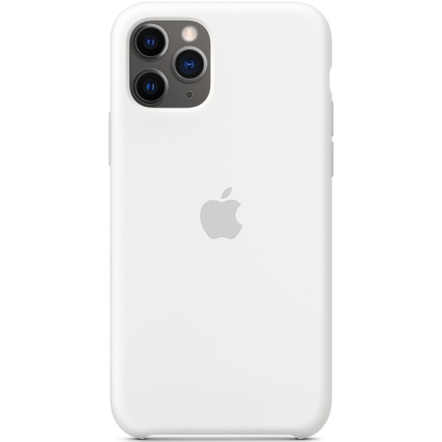 Чохол Silicone Case Apple iPhone 11 Pro (Білий)