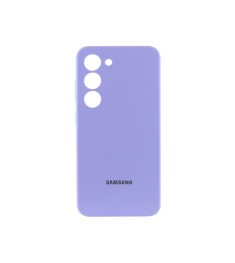 Чохол Silicone Case with MagSafe для Samsung Galaxy S23 (Фіалковий)