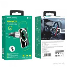 Автодержатель Borofone BH43 Magnetic Magsafe (Серебро)